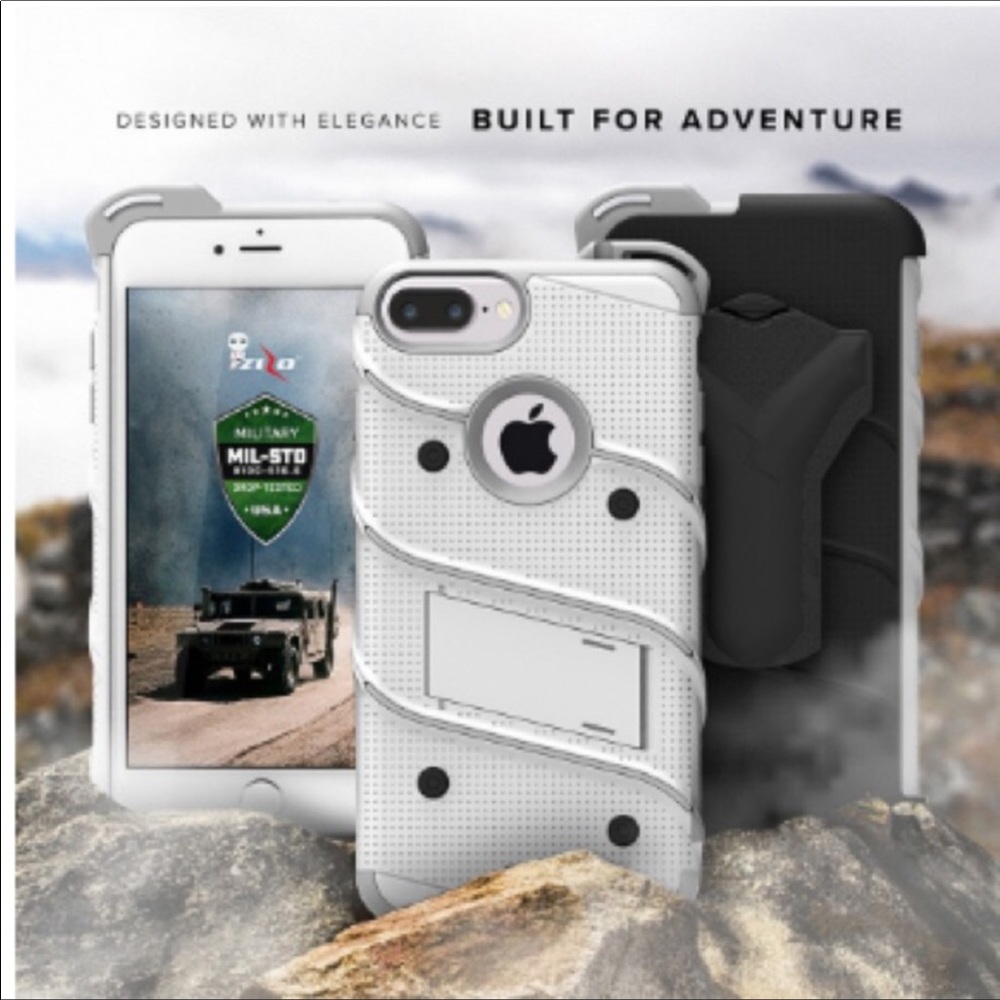 🔴White iPhone 7+ Rugged Case- FINAL PRICE - Picture 4 of 8